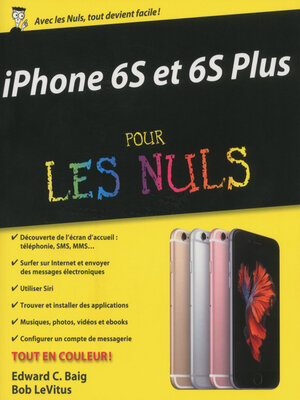 cover image of iPhone 6S et 6S Plus pour les Nuls